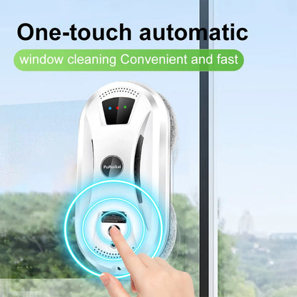 Ultra-Thin Smart Window Cleaning Robot | Automatic Glass Cleaning with Remote Control