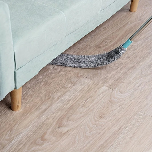 Extendable Microfiber Gap Duster | Telescopic Long Handle Brush for Under Appliances & High Ceilings