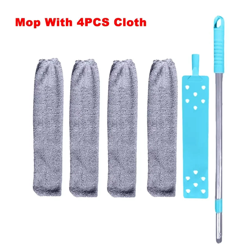 Extendable Microfiber Gap Duster | Telescopic Long Handle Brush for Under Appliances & High Ceilings