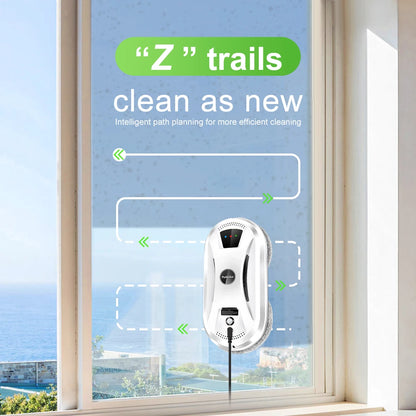 Ultra-Thin Smart Window Cleaning Robot | Automatic Glass Cleaning with Remote Control