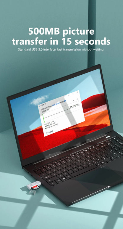 2-in-1 USB 3.0 SD & Micro SD Card Reader | High-Speed Data Transfer